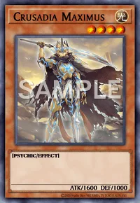 Crusadia Maximus, Yu-Gi-Oh! card, LIGHT