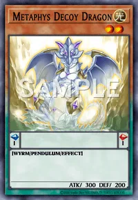 Metaphys Decoy Dragon, Yu-Gi-Oh! card, LIGHT
