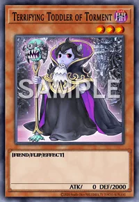 Terrifying Toddler of Torment, Yu-Gi-Oh! card, DARK
