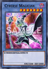 Cyberse Magician, Yu-Gi-Oh! card, DARK