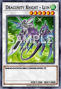 Dragunity Knight - Luin, Yu-Gi-Oh! card, WIND