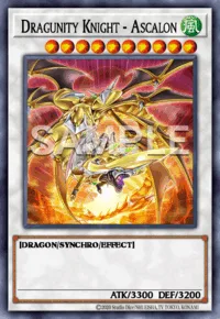 Dragunity Knight - Ascalon, Yu-Gi-Oh! card, WIND