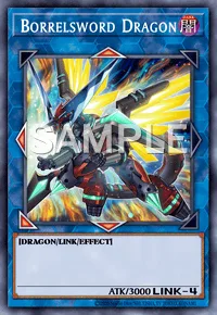 Borrelsword Dragon, Yu-Gi-Oh! card, DARK