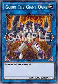 Gouki The Giant Ogre, Yu-Gi-Oh! card, EARTH