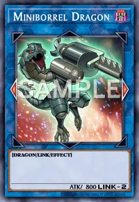 Miniborrel Dragon, Yu-Gi-Oh! card, DARK