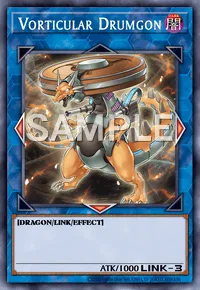 Vorticular Drumgon, Yu-Gi-Oh! card, DARK