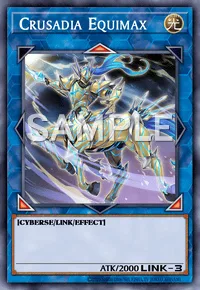 Crusadia Equimax, Yu-Gi-Oh! card, LIGHT