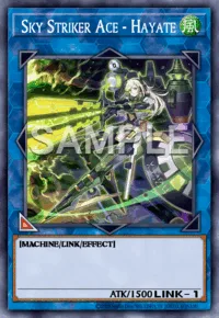 Sky Striker Ace - Hayate, Yu-Gi-Oh! card, WIND