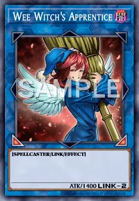 Wee Witch's Apprentice, Yu-Gi-Oh! card, DARK