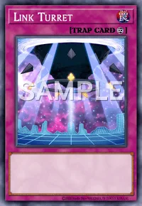 Link Turret, Yu-Gi-Oh! card, TRAP