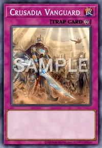 Crusadia Vanguard, Yu-Gi-Oh! card, TRAP