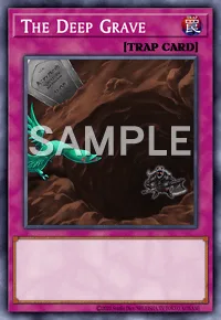 The Deep Grave, Yu-Gi-Oh! card, TRAP