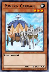 Pumpkin Carriage, Yu-Gi-Oh! card, EARTH