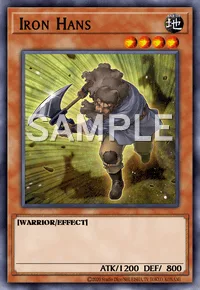 Iron Hans, Yu-Gi-Oh! card, EARTH