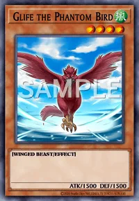 Glife the Phantom Bird, Yu-Gi-Oh! card, WIND