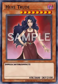 Hexe Trude, Yu-Gi-Oh! card, DARK