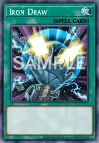 Iron Draw, Yu-Gi-Oh! card, SPELL