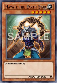Hayate the Earth Star, Yu-Gi-Oh! card, EARTH