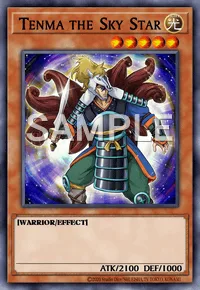 Tenma the Sky Star, Yu-Gi-Oh! card, LIGHT