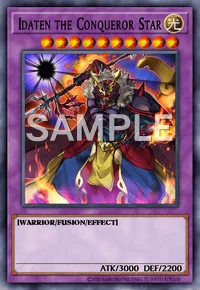Idaten the Conqueror Star, Yu-Gi-Oh! card, LIGHT