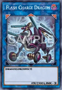 Flash Charge Dragon, Yu-Gi-Oh! card, DARK