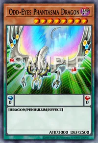 Odd-Eyes Phantasma Dragon, Yu-Gi-Oh! card, DARK