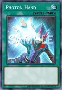 Photon Hand, Yu-Gi-Oh! card, SPELL