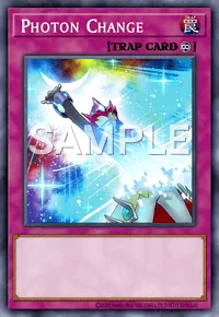 Photon Change, Yu-Gi-Oh! card, TRAP
