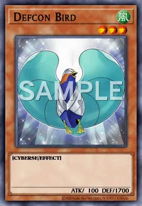 Defcon Bird, Yu-Gi-Oh! card, WIND