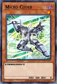 Micro Coder, Yu-Gi-Oh! card, DARK