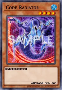 Code Radiator, Yu-Gi-Oh! card, WATER