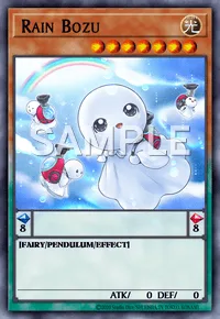 Rain Bozu, Yu-Gi-Oh! card, LIGHT