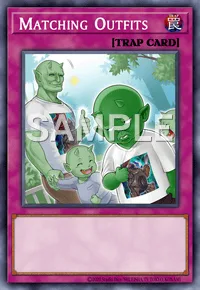 Matching Outfits, Yu-Gi-Oh! card, TRAP