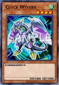 Clock Wyvern, Yu-Gi-Oh! card, WIND