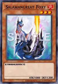 Salamangreat Foxy, Yu-Gi-Oh! card, FIRE