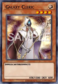 Galaxy Cleric, Yu-Gi-Oh! card, LIGHT