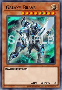 Galaxy Brave, Yu-Gi-Oh! card, LIGHT