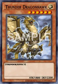 Thunder Dragonhawk, Yu-Gi-Oh! card, LIGHT