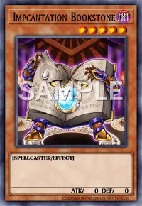Impcantation Bookstone, Yu-Gi-Oh! card, DARK