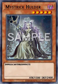 Mystrick Hulder, Yu-Gi-Oh! card, DARK