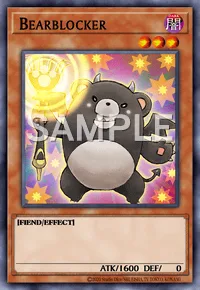 Bearblocker, Yu-Gi-Oh! card, DARK