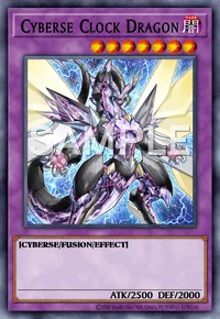 Cyberse Clock Dragon, Yu-Gi-Oh! card, DARK