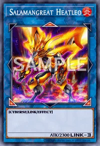 Salamangreat Heatleo, Yu-Gi-Oh! card, FIRE