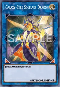 Galaxy-Eyes Solflare Dragon, Yu-Gi-Oh! card, LIGHT