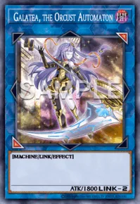 Galatea, the Orcust Automaton, Yu-Gi-Oh! card, DARK