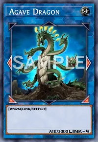 Agave Dragon, Yu-Gi-Oh! card, EARTH