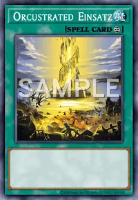 Orcustrated Einsatz, Yu-Gi-Oh! card, SPELL
