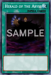 Herald of the Abyss, Yu-Gi-Oh! card, SPELL
