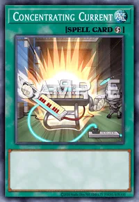 Concentrating Current, Yu-Gi-Oh! card, SPELL