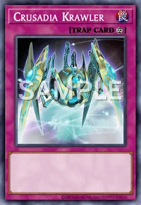 Crusadia Krawler, Yu-Gi-Oh! card, TRAP